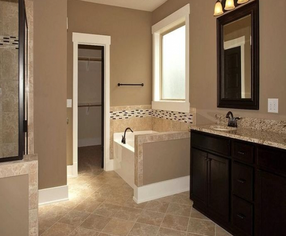 gallery/master-bathroom-add-tile-flooring-frame-the-mirror-stain-the-in-light-brown-wall-paint-decorating